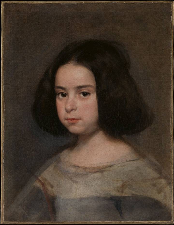 Portrait of a Young Girl, Velasquez